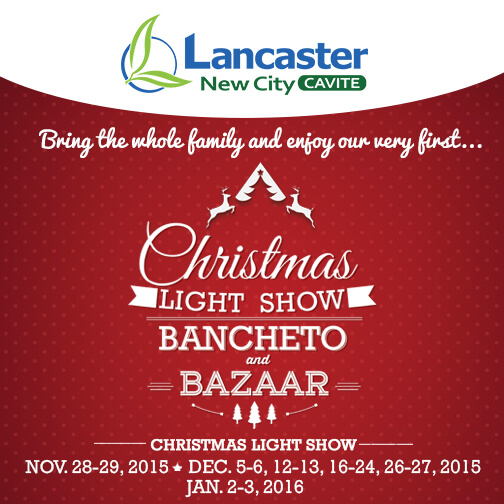 A Happy Christmas with Your Families and Friends - Lancaster New City Cavite